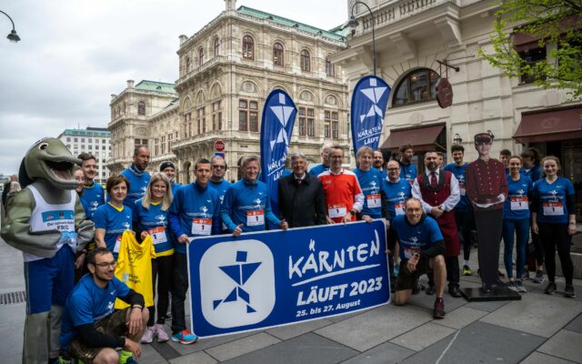 „Kärn­ten Läuft“ prä­sen­tier­te sich in Wien